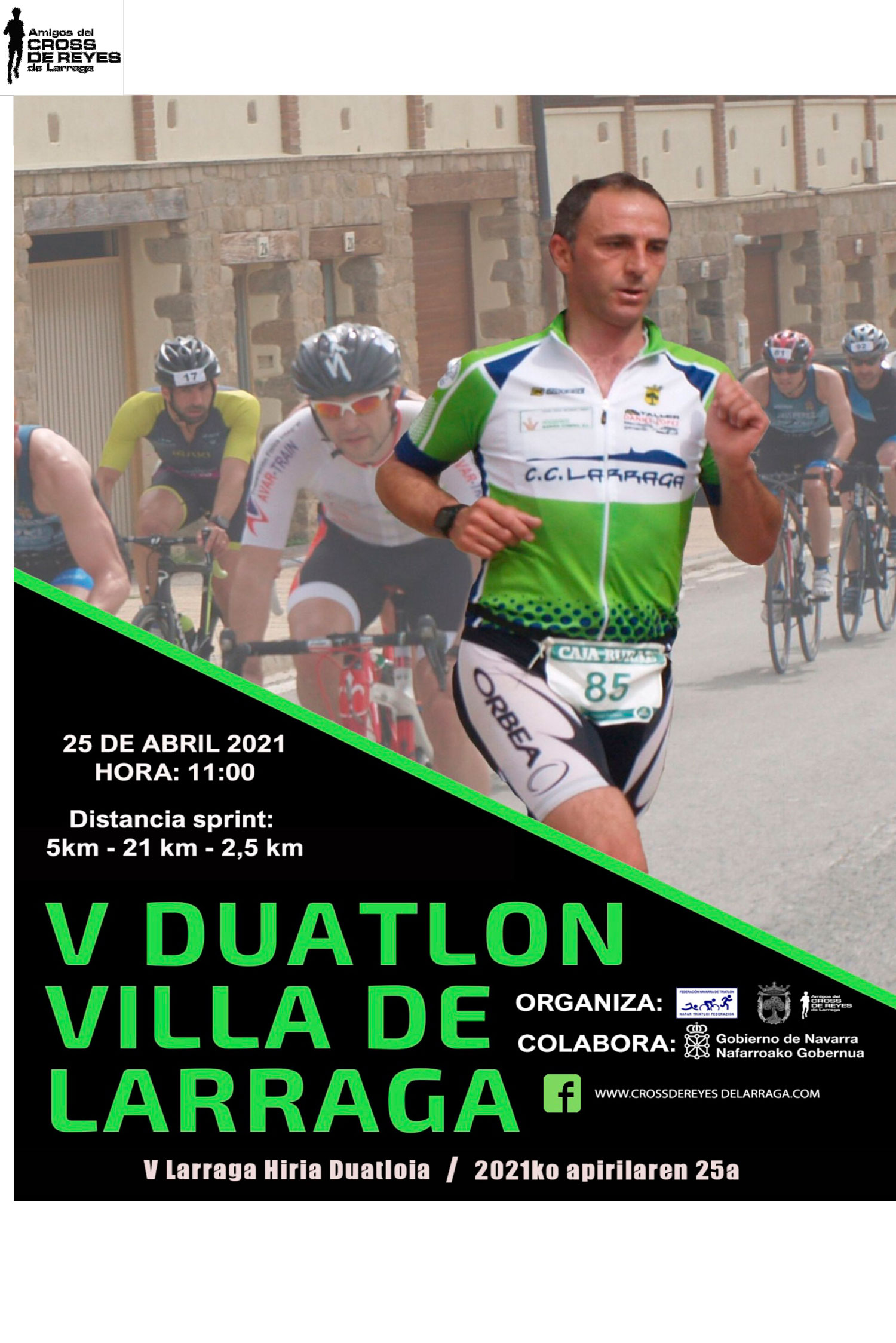 Abierto el plazo de inscripci&oacute;n Duatl&oacute;n de Larraga